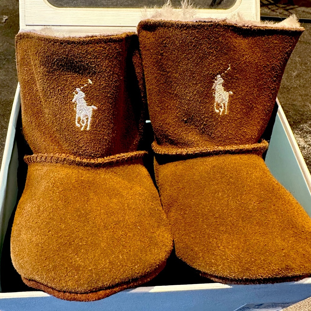 Ralph Lauren Lafayette toddler bootie